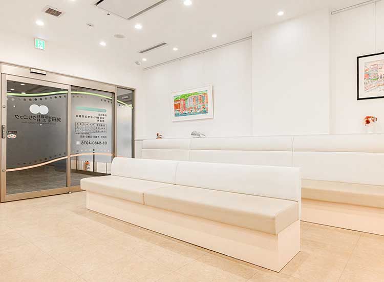 院内はすべてバリアフリー対応